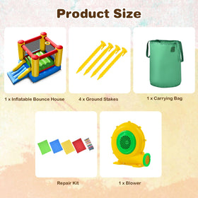 BOUNTECH inflatable with 550W blower included for quick setup