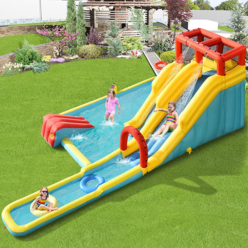 BOUNTECH included water gun set for interactive sprays and laughs