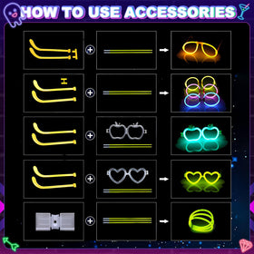 Bowskevm glow tape for easy DIY decorations and labeling.