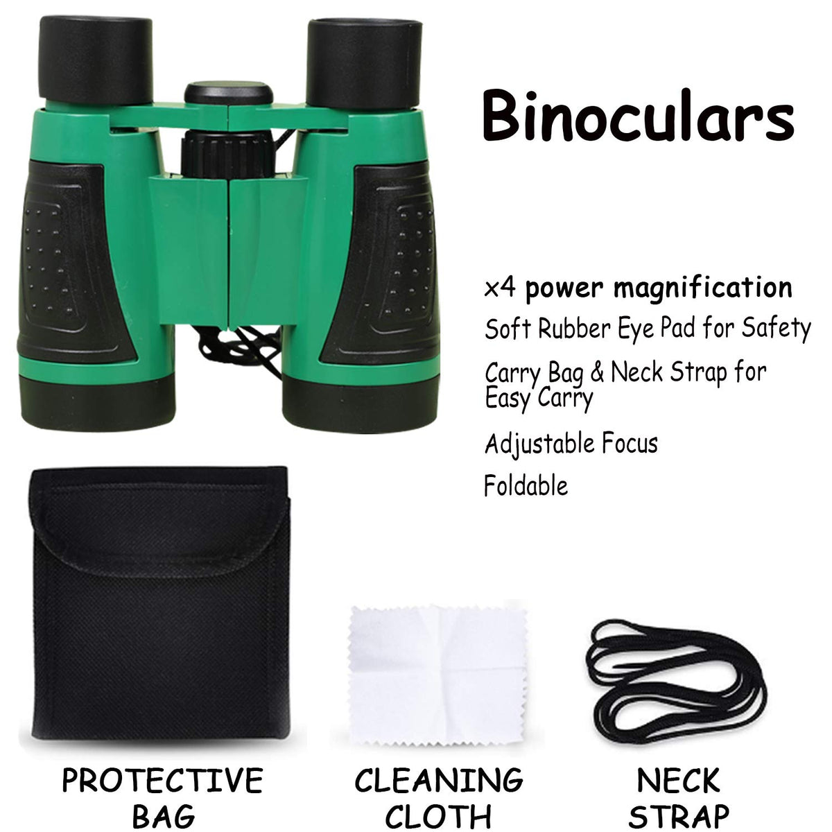 Box O' Mart Outdoor Adventure Set hand crank flashlight, helps kids explore in low light safely