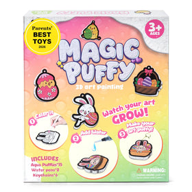 BoxNoble Magic Aqua Puffy dinosaur drawing with 3D flair for imaginative play