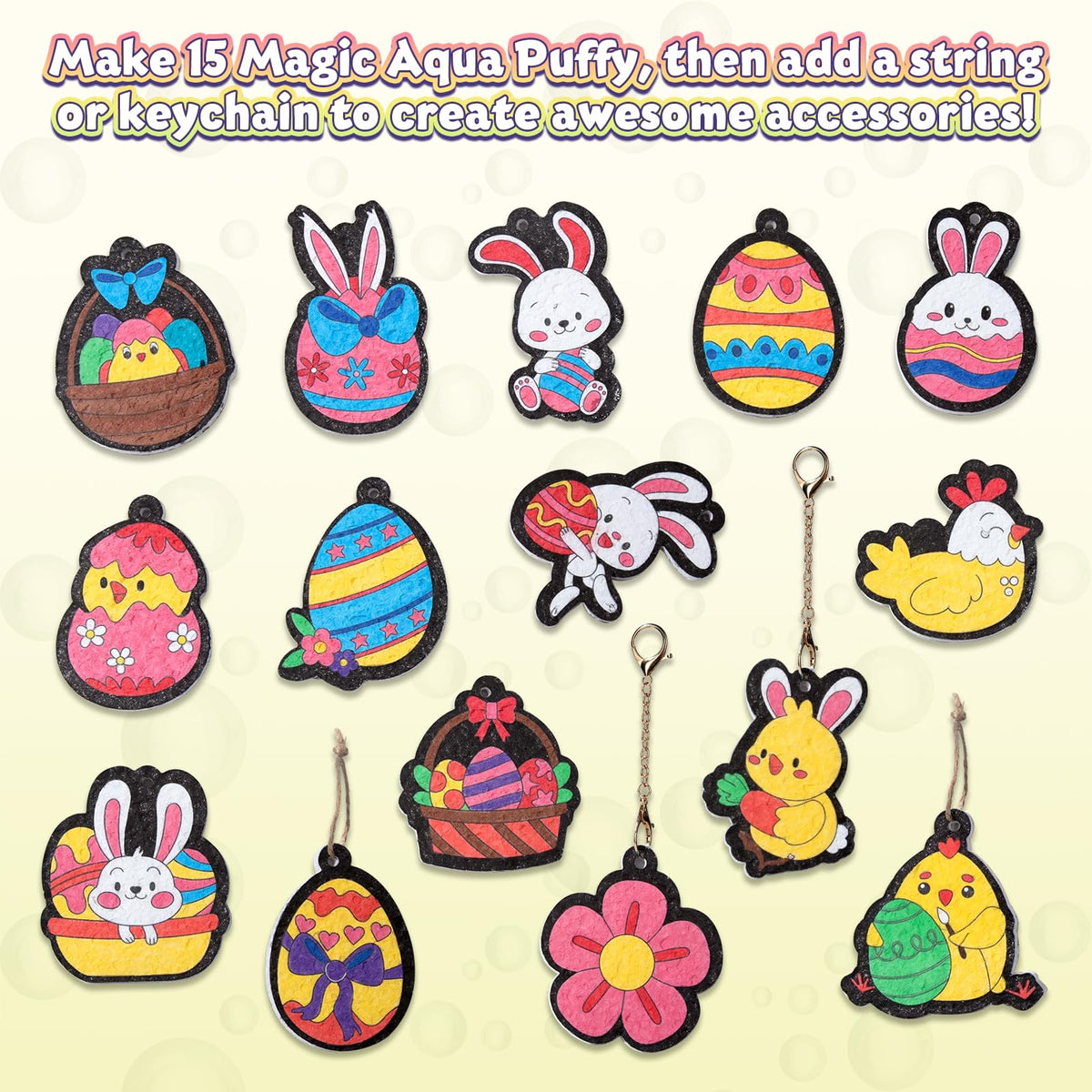 BoxNoble Magic Aqua Puffy inflated 3D art adds life to any display