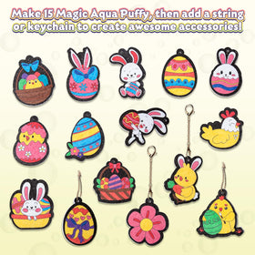 BoxNoble Magic Aqua Puffy inflated 3D art adds life to any display