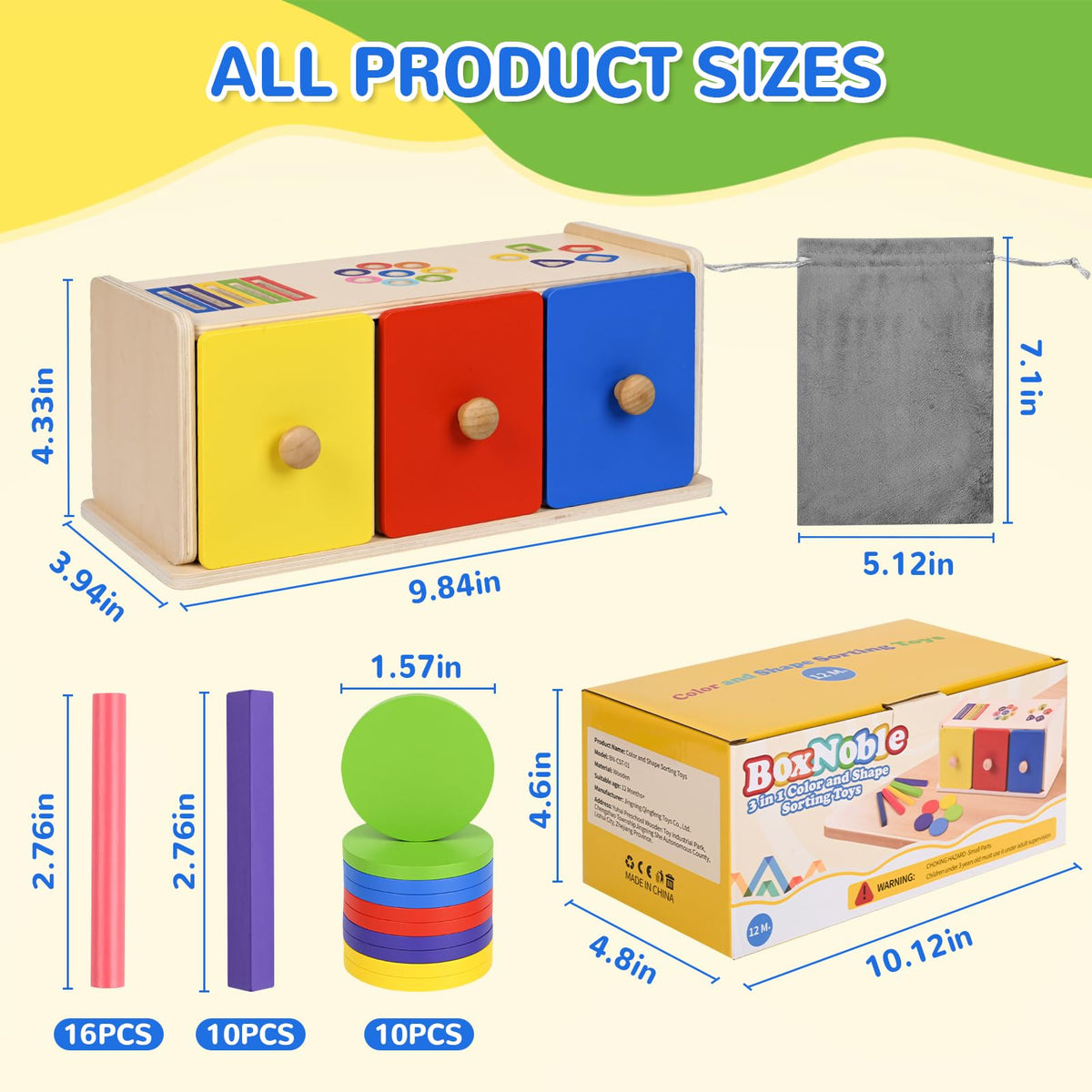 BoxNoble removable-lid image illustrating easy cleanup and kid-friendly access.