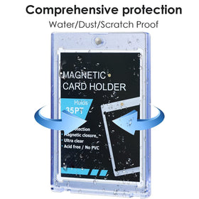 Boyanbb crystal-clear visibility highlights both faces without removing the card.