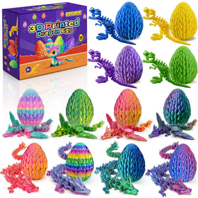 BOYLOVE dragon egg toy set with realistic scales, perfect Easter basket filler.