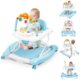 Boyro Baby 5-in-1 walker in walk mode supports early walking with stable chassis