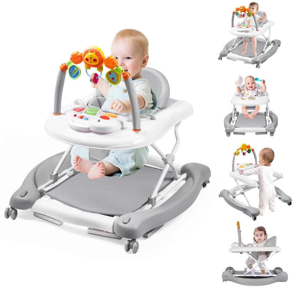 Boyro Baby 5in1 Walker highlights versatile setup for early mobility and play.
