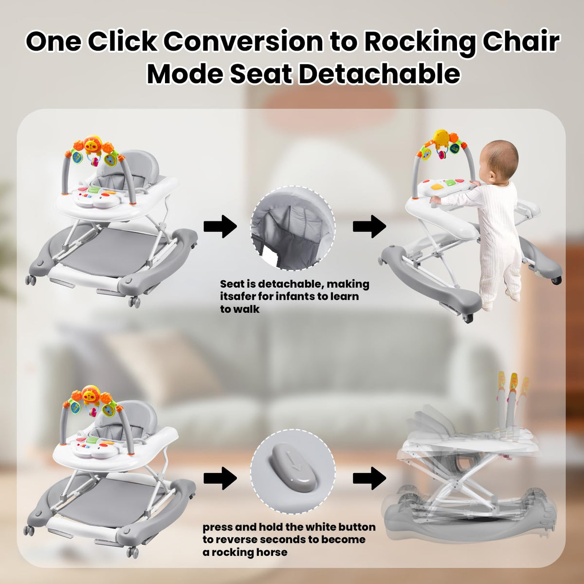 Boyro Baby Music and Toys stimulate senses and curiosity for early development.