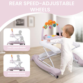 Boyro Baby Walker in push mode for parent-guided exploration
