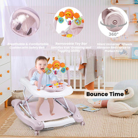 Boyro Baby Walker rocking mode offers soothing movement