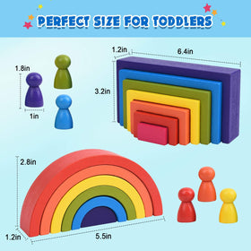 BOZE SUPOD small doll-shaped blocks for storytelling and coordination