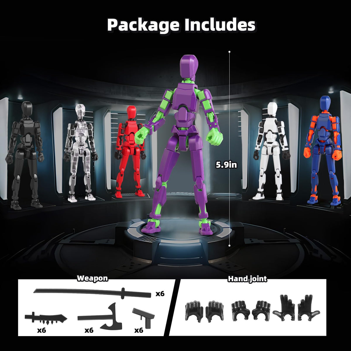 BOZOBO assembled robot on desk highlights decoration, drawing study, and photography props.
