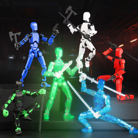 BOZOBO Luminous 13 figures ready for posing and display.