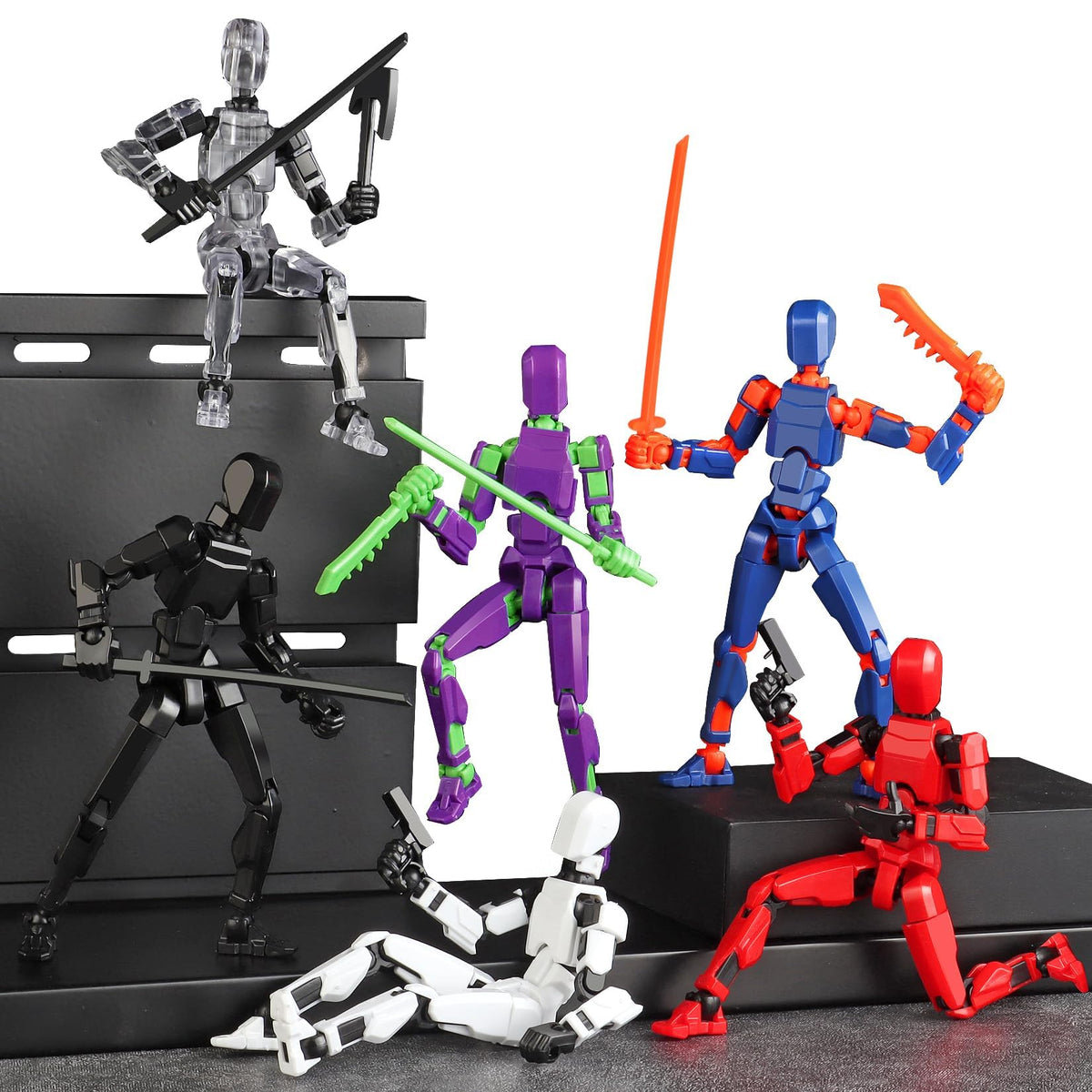 BOZOBO T13 titan robot joints featured for dynamic, poseable modeling and sketching.