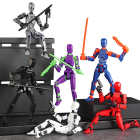 BOZOBO T13 titan robot joints featured for dynamic, poseable modeling and sketching.