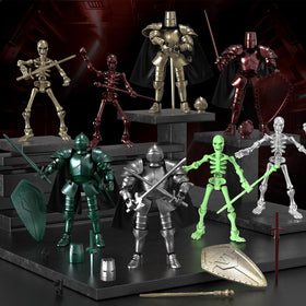 BOZOBO Titan 13 figure with a vibrant multi-color display for eye-catching shelves.