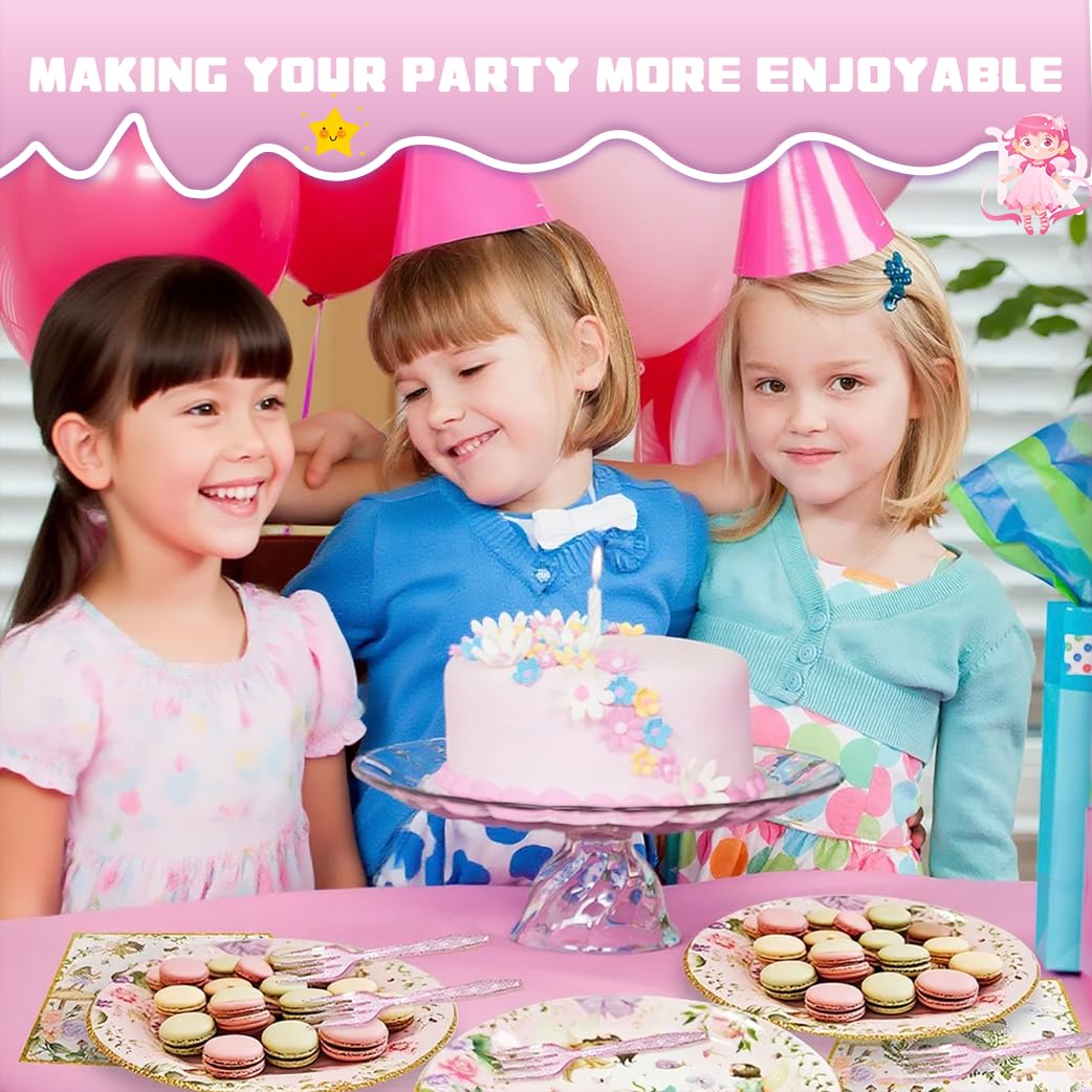 Bphweulko eco disposable tableware — eco-friendly disposable set for easy party cleanup