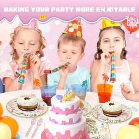 Bphweulko fairy birthday decor design — fluttering fairies and mushrooms create magical ambiance