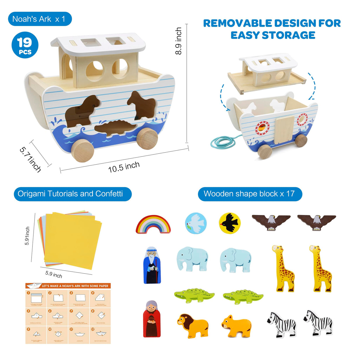 bpmfkid-toddler-wooden-playtime promotes sensory exploration and early learning during everyday activities.