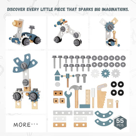 bpmfkid walker storage keeps tools organized during play