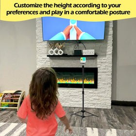 BQDQYBS Nex Playground tripod supports indoor and outdoor play.