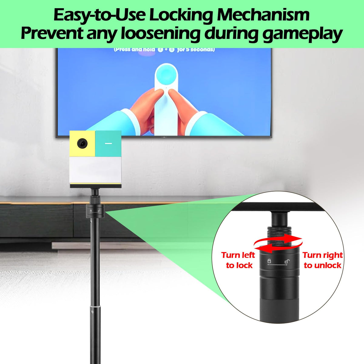 BQDQYBS tripod stand durable construction withstands regular family use.
