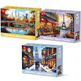 Bractowa Big Ben 500-piece puzzle for a relaxing family activity