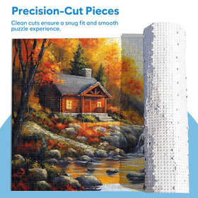 Bractowa eco-friendly recycled paper puzzle: sustainable material for mindful puzzling.