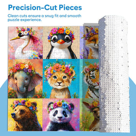 Bractowa family activity puzzle: ideal bonding across ages for shared time.