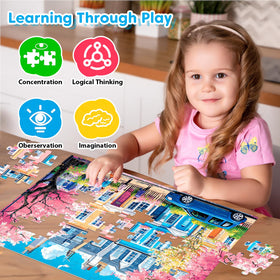 Bractowa Family Puzzle Night, promotes screen-free fun for all ages