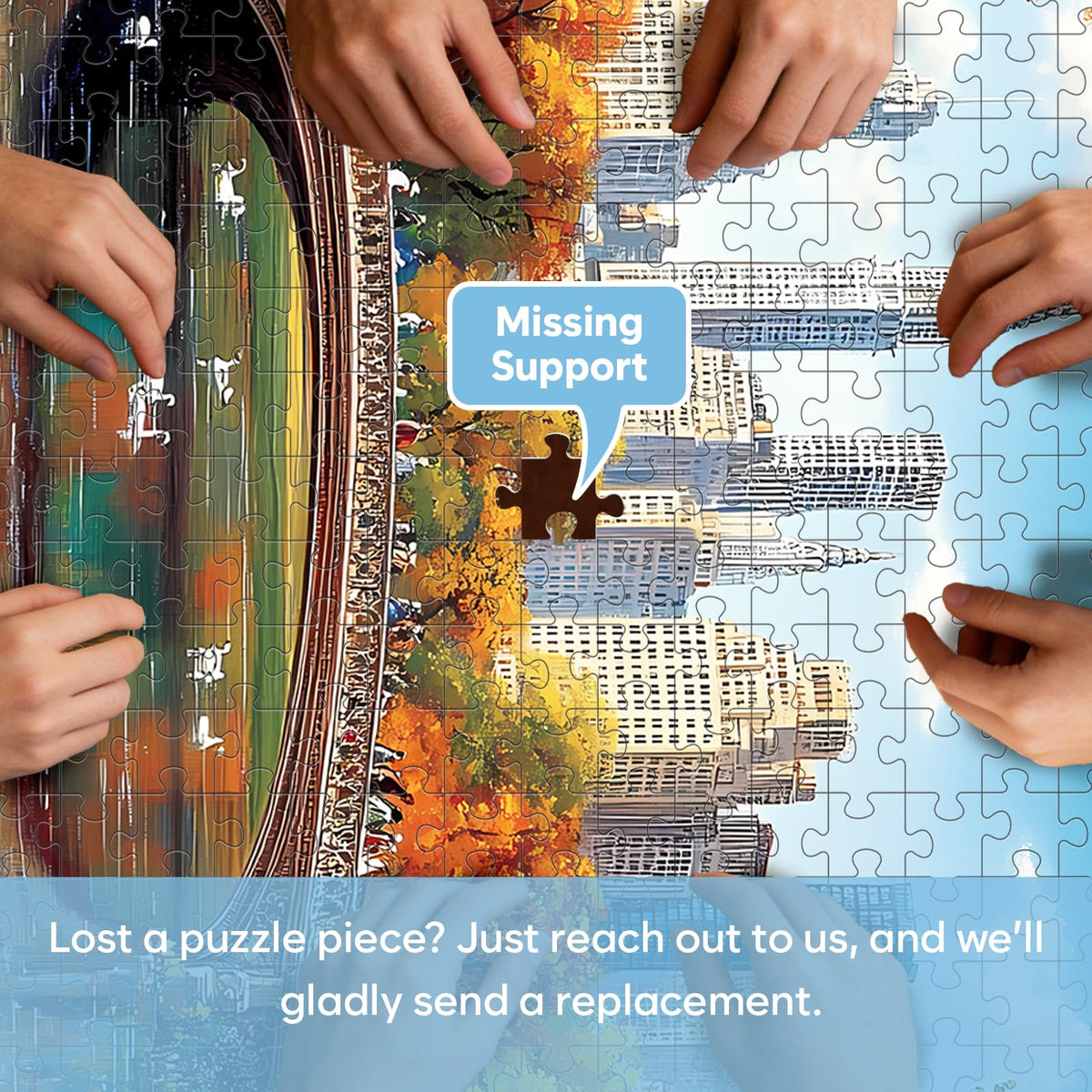 Bractowa HD printing delivers crisp colors on 500-piece puzzles