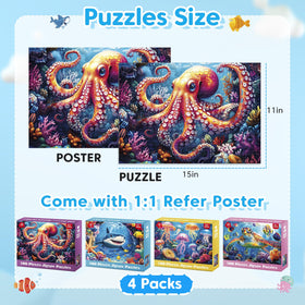 Bractowa Ocean Shark puzzle provides engaging challenge for ages 4-8.