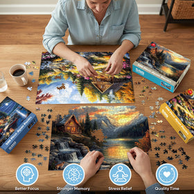 Bractowa packaging is gift-ready for nature lovers and puzzle fans.
