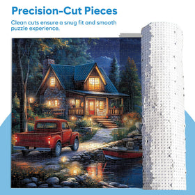 Bractowa tight interlock edges for clean, satisfying puzzle completion.