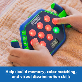 Educational Insights BrainBolt Boost single-player gadget delivers quick satisfying challenges.
