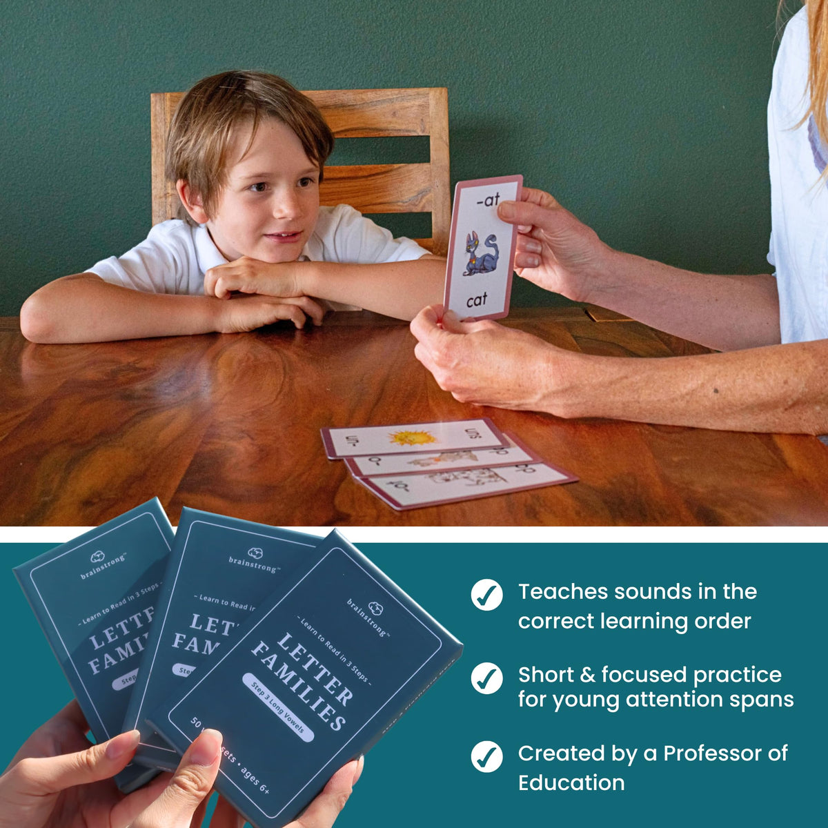 Brainstrong 150 flashcards for distraction-free practice and quick reinforcement.