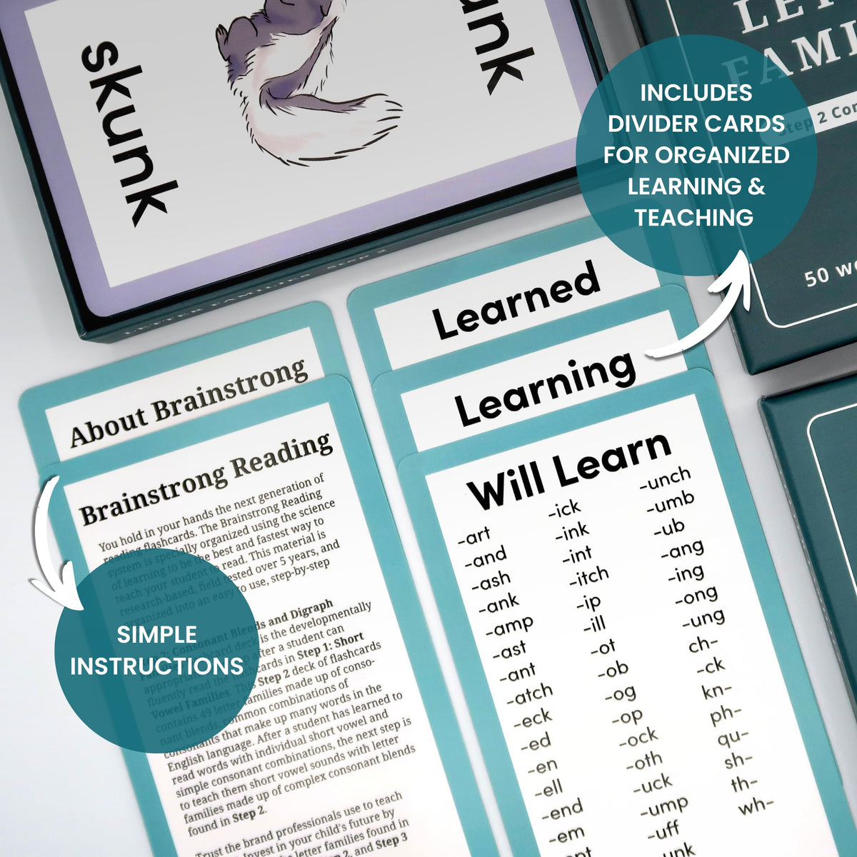 Brainstrong thorough instructions help parents and teachers organize lessons.