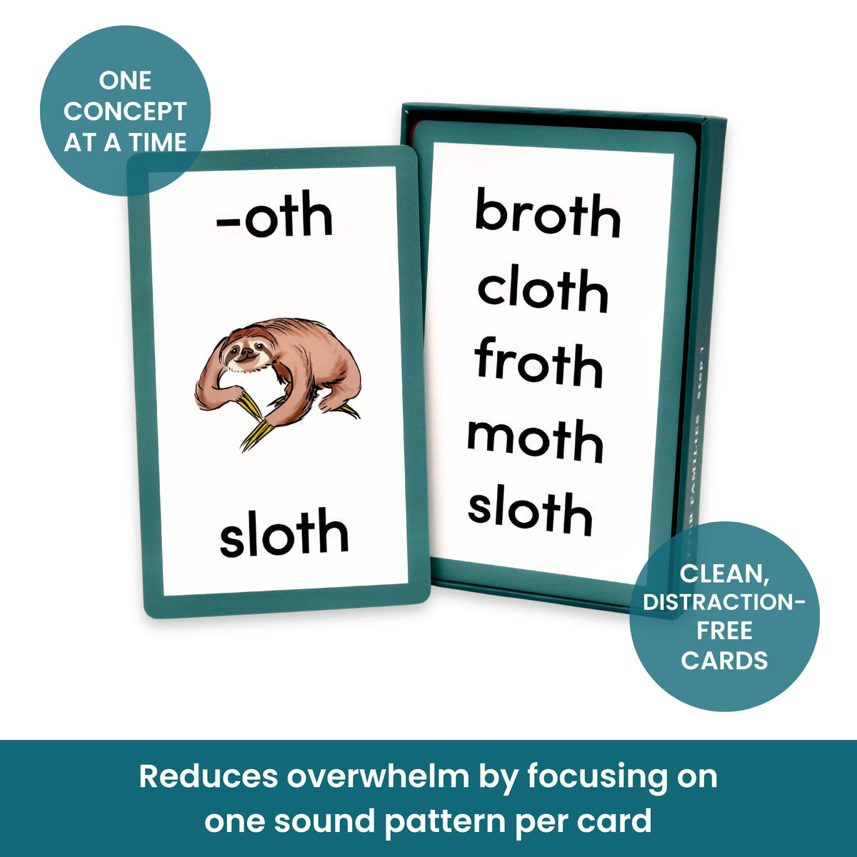Brainstrong Step 2 short vowels with blends card strengthens word building.