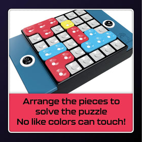 Brainwright Puzzle Bright compact travel design ideal for on-the-go challenges