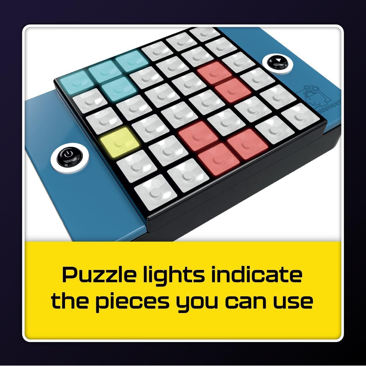 Brainwright Puzzle Bright LED indicators guide your next move