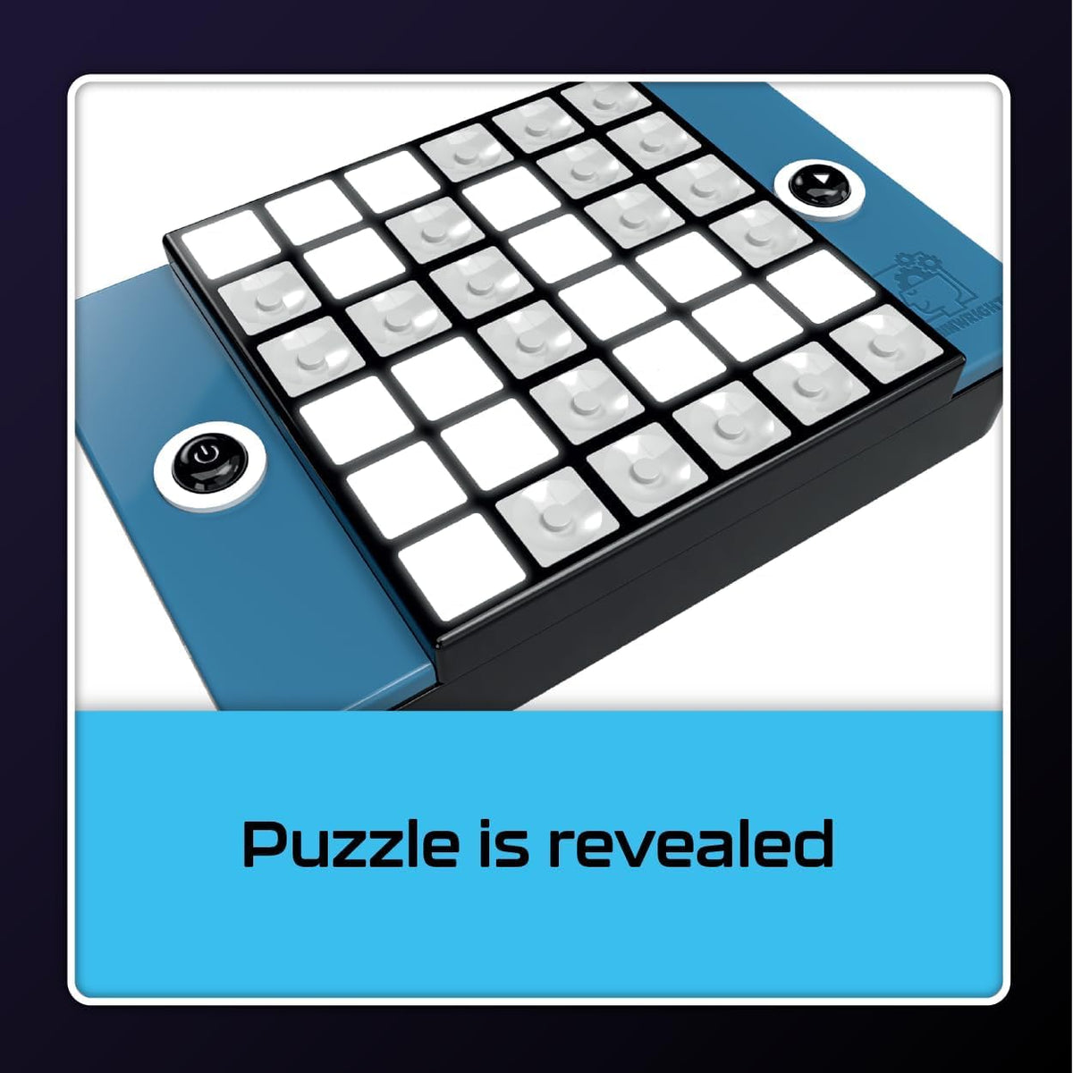 Brainwright Puzzle Bright solution screen and interactive lights for strategy play