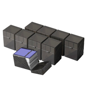 Brappo 9-pack card deck boxes offer compact storage for gaming collections.