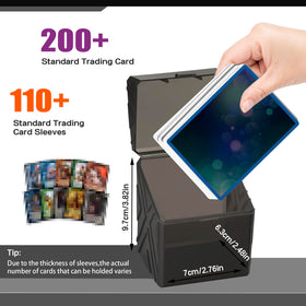 Brappo clear card deck box shows contents at a glance.