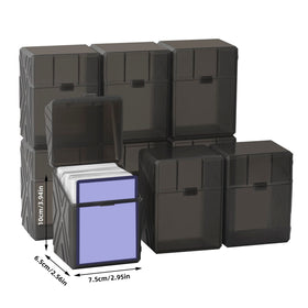 Brappo durable plastic construction protects cards from damage.