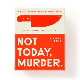 Brass Monkey Not Today, Murder card prompts spark creative party play.