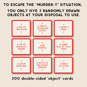 Brass Monkey Not Today, Murder game play prompts lively gameplay and shared moments.
