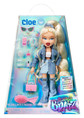 Bratz Alwayz Cloe denim jacket look for imaginative fashion play