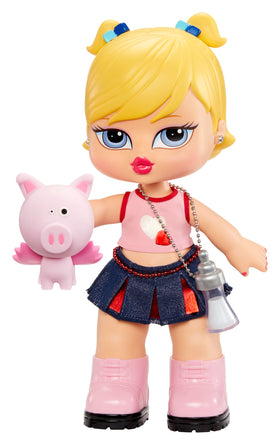 Bratz Big Babyz Cloe with Angel pig enhances imaginative play