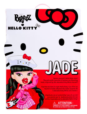 Bratz x Hello Kitty Jade doll stand included for stable display